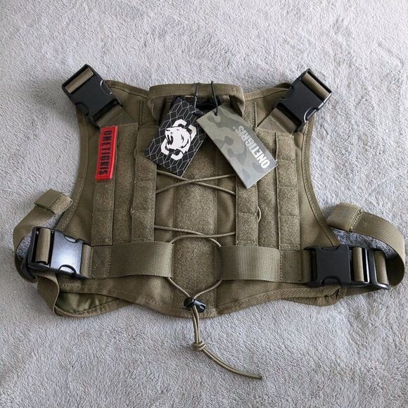 OneTigris FIRE WATCHER Dog Harness 2.0 Large  BENEFITS SENIOR RESCUE - Picture 4 of 12